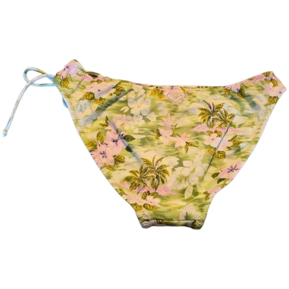 Vintage 2piece  Y2K Roxy By Quicksilver Triangle Bikini - Picture 3 of 11